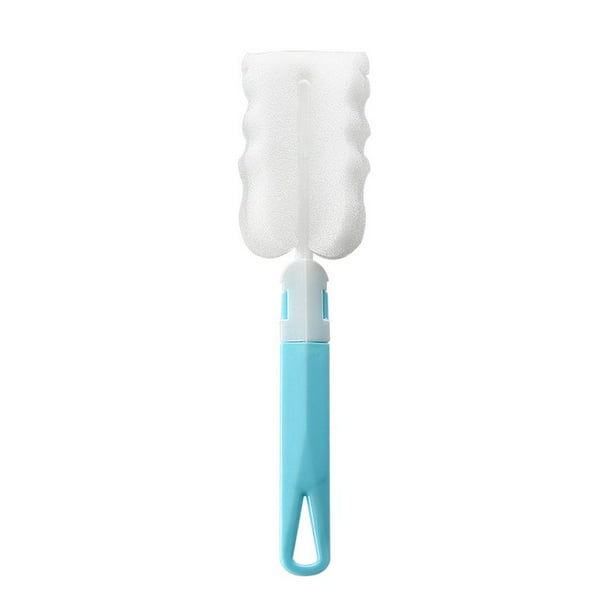 One Kitchen Cleaning-Tool Sponge Brush Bottle/Glass Dish Cleaner Soft Bristles 